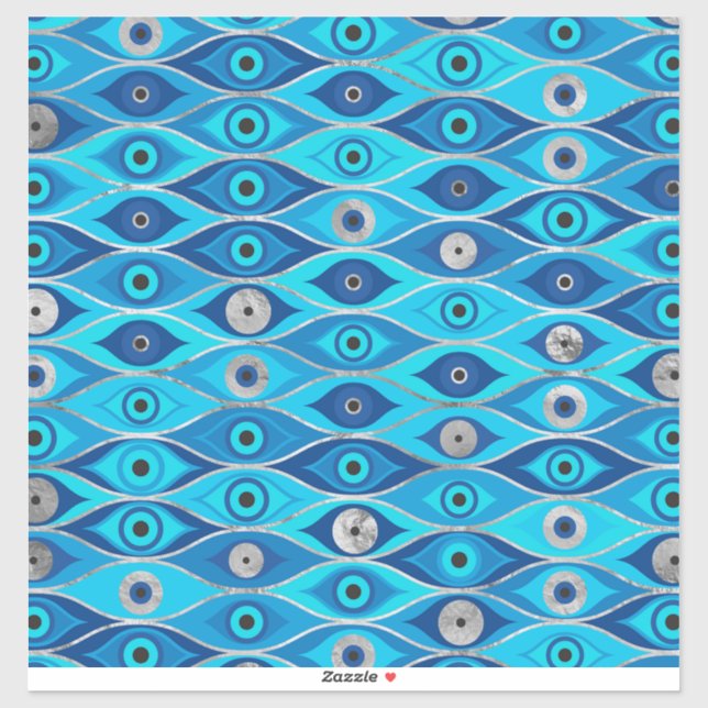 Greek Mati Mataki - Matiasma Evil Eye Pattern (Sheet)