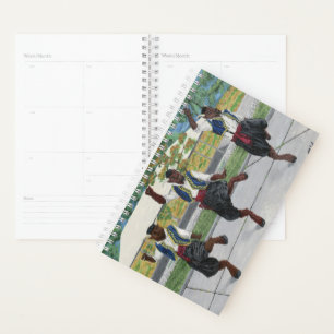 Greek Minotaurs Dancing Party Fantasy Art Planner