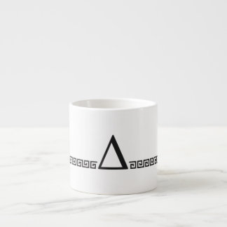 Greek Monogram Espresso Cup