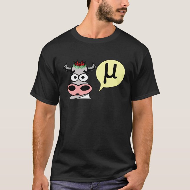 Greek Moo Cow T-Shirt (Front)