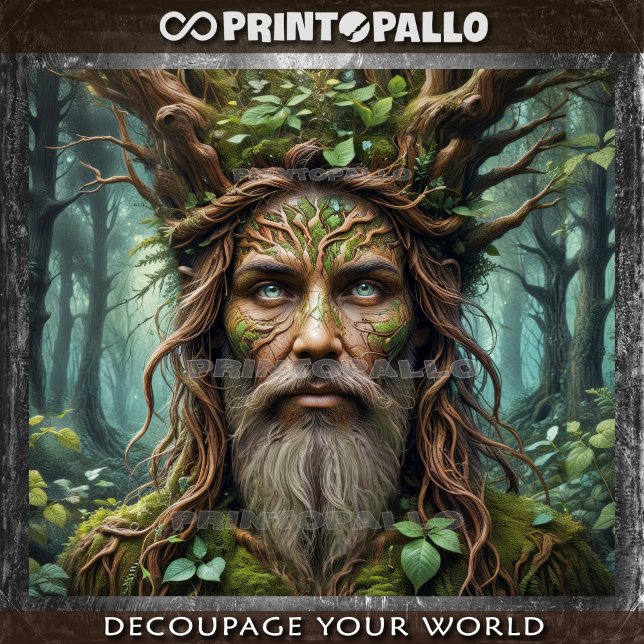 Greek myth: Drus of the tree (Treant) Tissue Paper (Creator Uploaded)