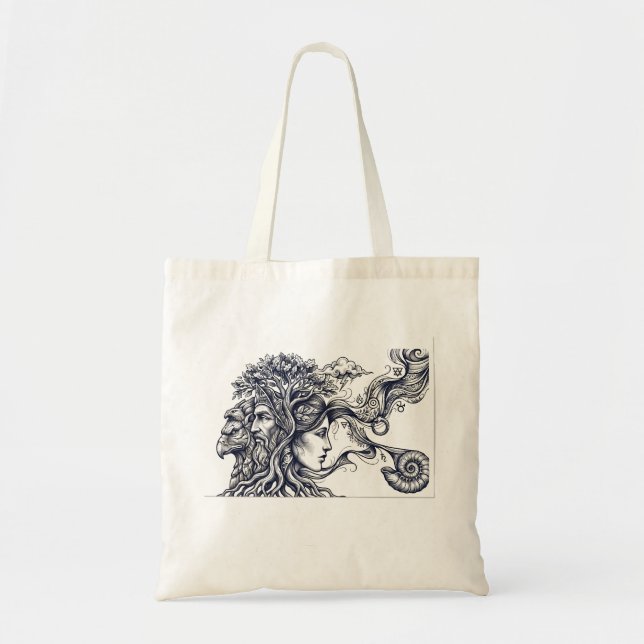 Greek Mythology Art Tote Bag (Front)