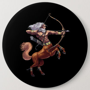 Greek Mythology Centaur 6 Cm Round Badge