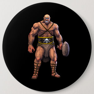 Greek Mythology Cyclops 6 Cm Round Badge