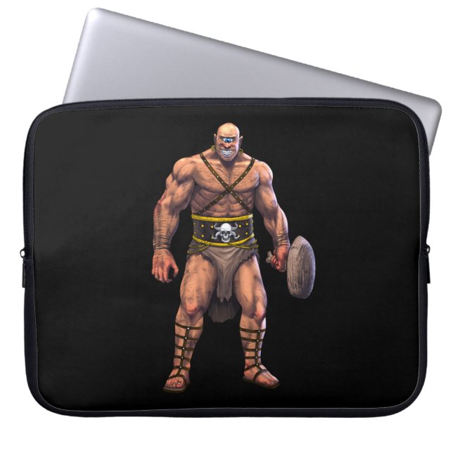 Greek Mythology Cyclops Laptop Sleeve (Front)