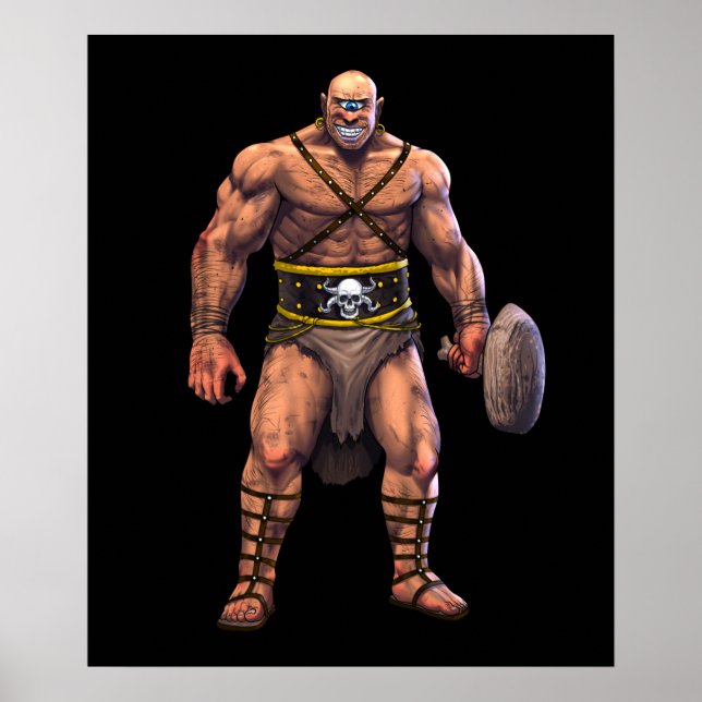Greek Mythology Cyclops Poster (Front)