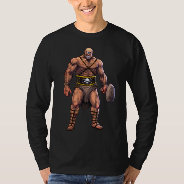 Greek Mythology Cyclops T-Shirt (Front)