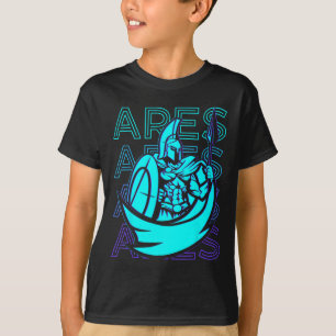 Greek Mythology Gifts Ares Greek God War Retro Are T-Shirt