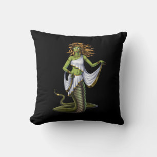 Greek Mythology Goddess Medusa Cushion