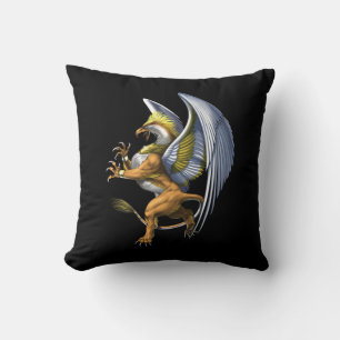 Greek Mythology Griffin Cushion
