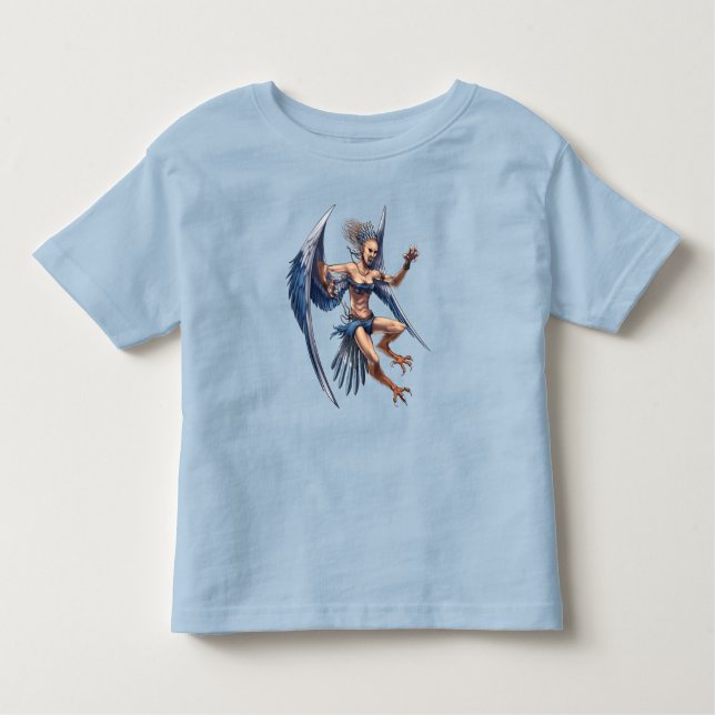 Greek Mythology Harpy Toddler T-Shirt (Front)