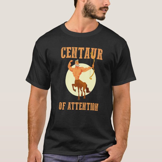 Greek Mythology Mythological Creature Centaur Of A T-Shirt (Front)