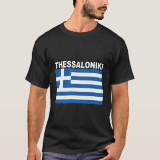 Greek National Flag And Thessaloniki T-Shirt
