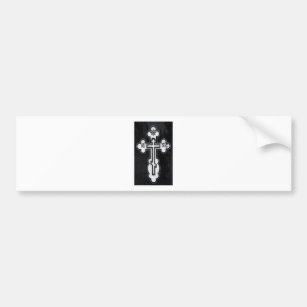 Greek Orthodox Cross Bumper Sticker