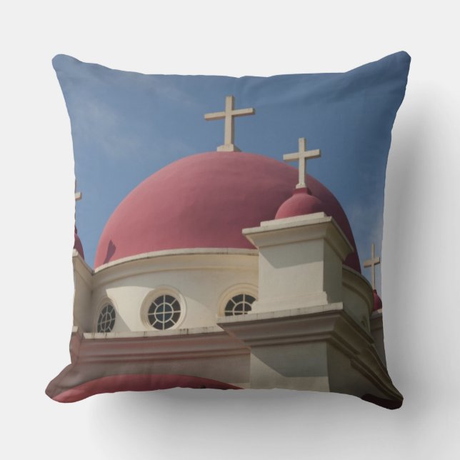 Greek Orthodox Monastery Cushion (Front)