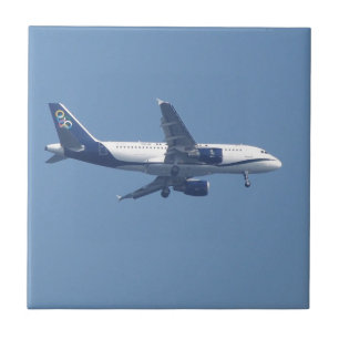 Greek Passenger Jet Tile