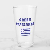 Greek Patriarch Flag Greece Navy Blue