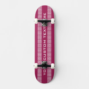 Greek Pattern custom skateboards