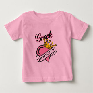 Greek Princess Baby T-Shirt