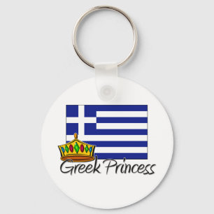 Greek Princess Key Ring