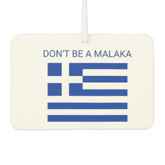 Greek Sarcasm Car Air Freshener