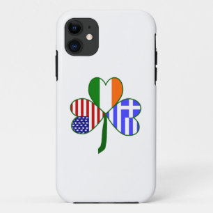 Greek Shamrock Case-Mate iPhone Case