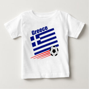 Greek Soccer Team Baby T-Shirt