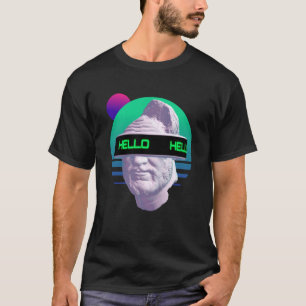 Greek Statue Vaporwave Retrowave Synthwave aesthet T-Shirt