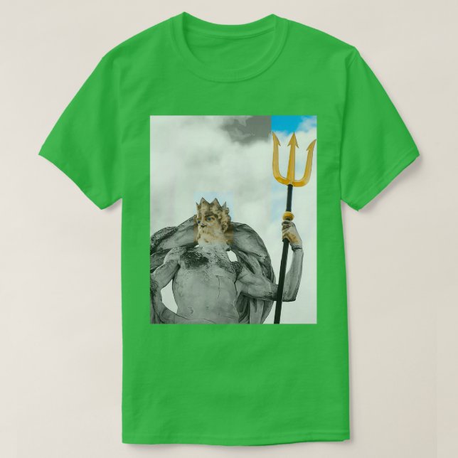 Greek statue Zeus T-Shirt (Design Front)
