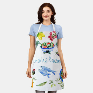 Greek Taverna Apron