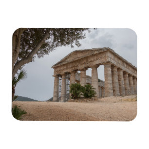 Greek temple at Segesta, Sicily Magnet
