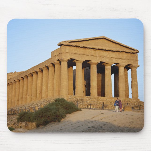 Greek Temple Mouse Pad (Front)