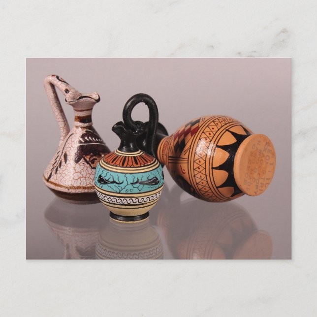 Greek Vases Postcard 2 (Front)