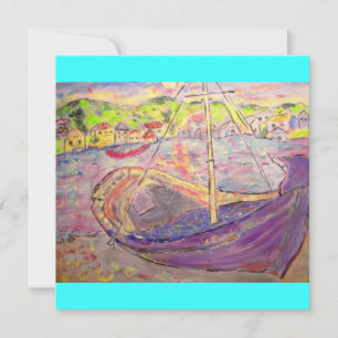 greek village sunset