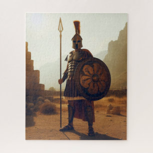 Greek warrior 3 jigsaw puzzle