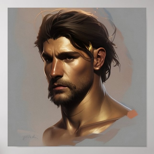 Greek Warrior Poster (Front)