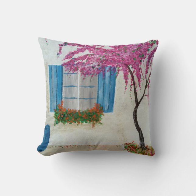 Greek window   cushion (Front)