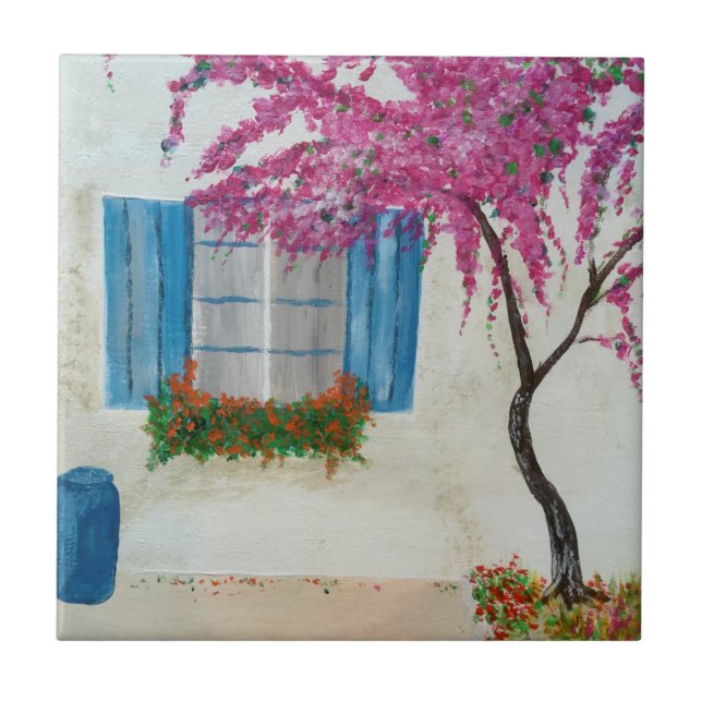 Greek window    tile (Front)