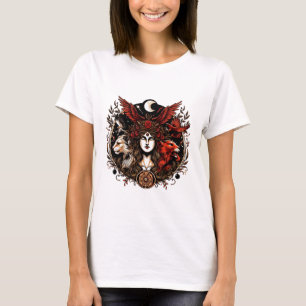 Greek Witchcraft goddess Hecate Mythology Fantasy T-Shirt