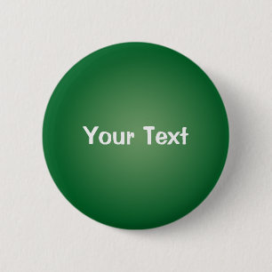 Green 2 1/4" Custom Text Button Template