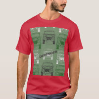 Green 4x4 Face Repeating Pattern 