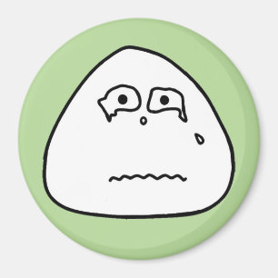 Green 5 Onigiri Magnet