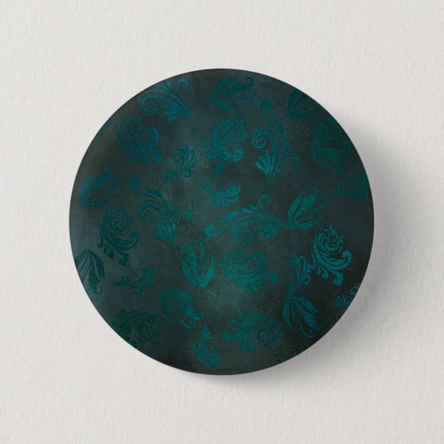 Green 6 Cm Round Badge (Front)