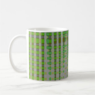 Green Abstract Art 1003 Coffee Mug
