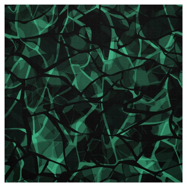 green abstract fabric (Swatch)