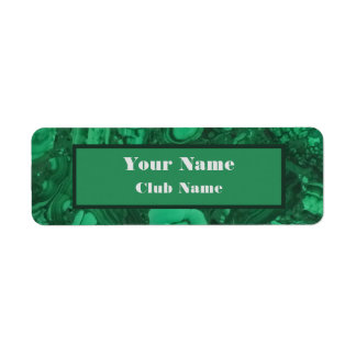 Green Abstract Gem & Mineral Club Field Gear