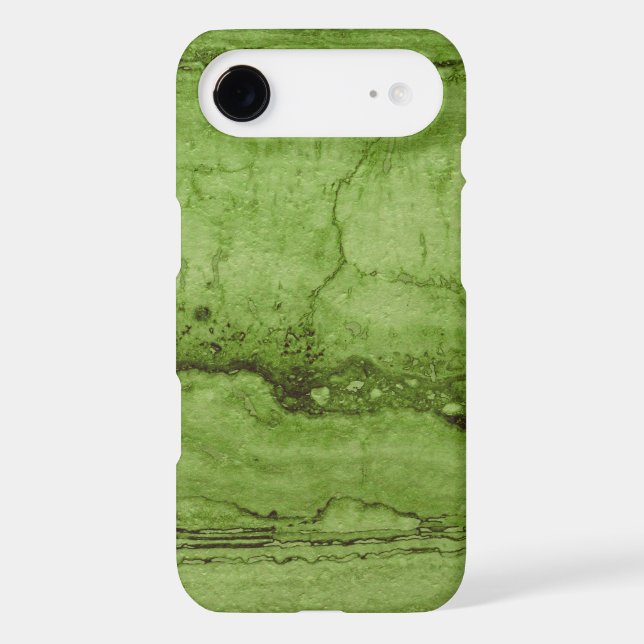 Green abstract Granite stone marble pattern Case-Mate iPhone Case (Back)