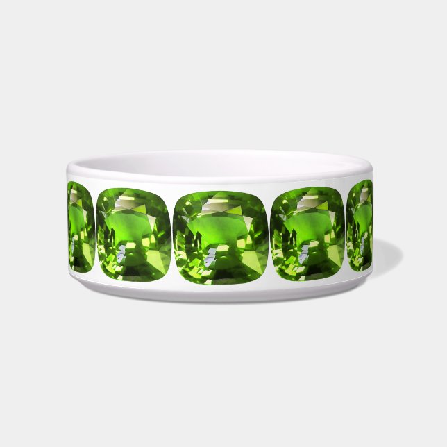 Green Abstract Pattern Bowl (Front)