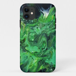 Green abstract pattern. Case-Mate iPhone case