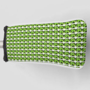Green Abstract Pattern Golf Head Cover
